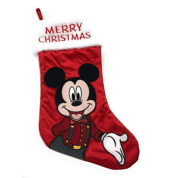 NWT Ruz Disney’s Minnie Mouse Mini 7" Knitted Christmas Stocking